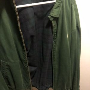 oversized polo jacket